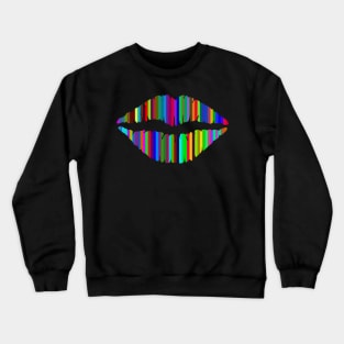 Rainbow Lips of Love Crewneck Sweatshirt